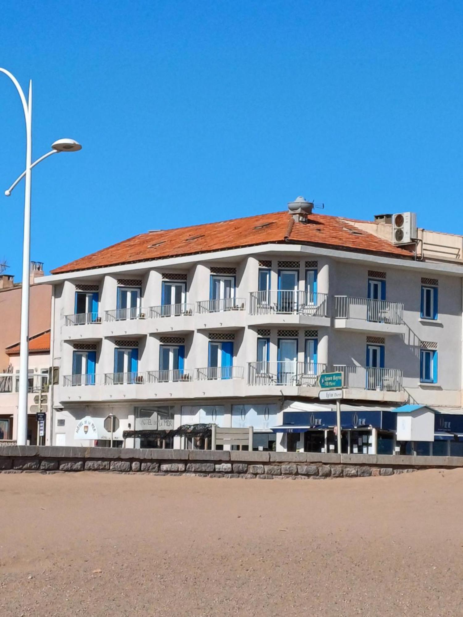 Hôtel de la Mer Valras-Plage Eksteriør bilde