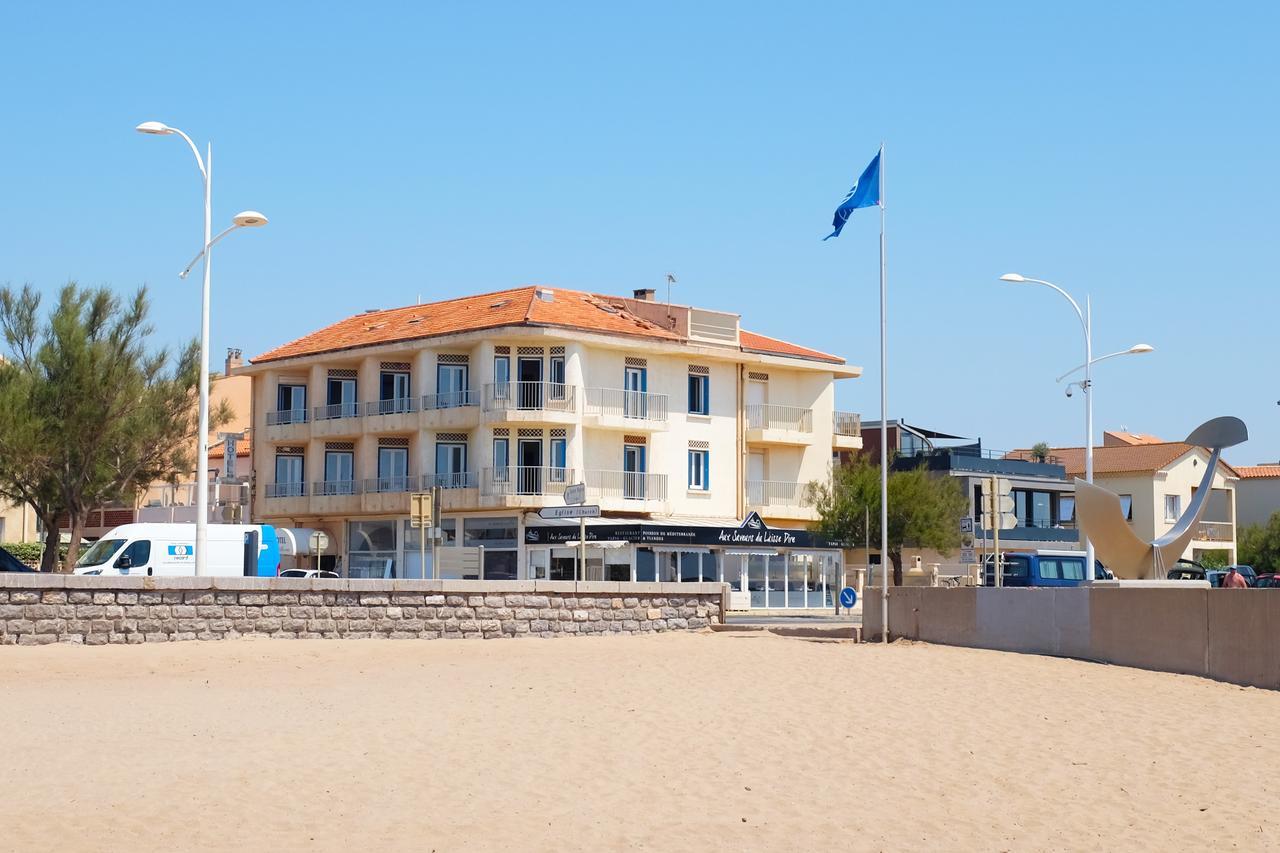 Hôtel de la Mer Valras-Plage Eksteriør bilde